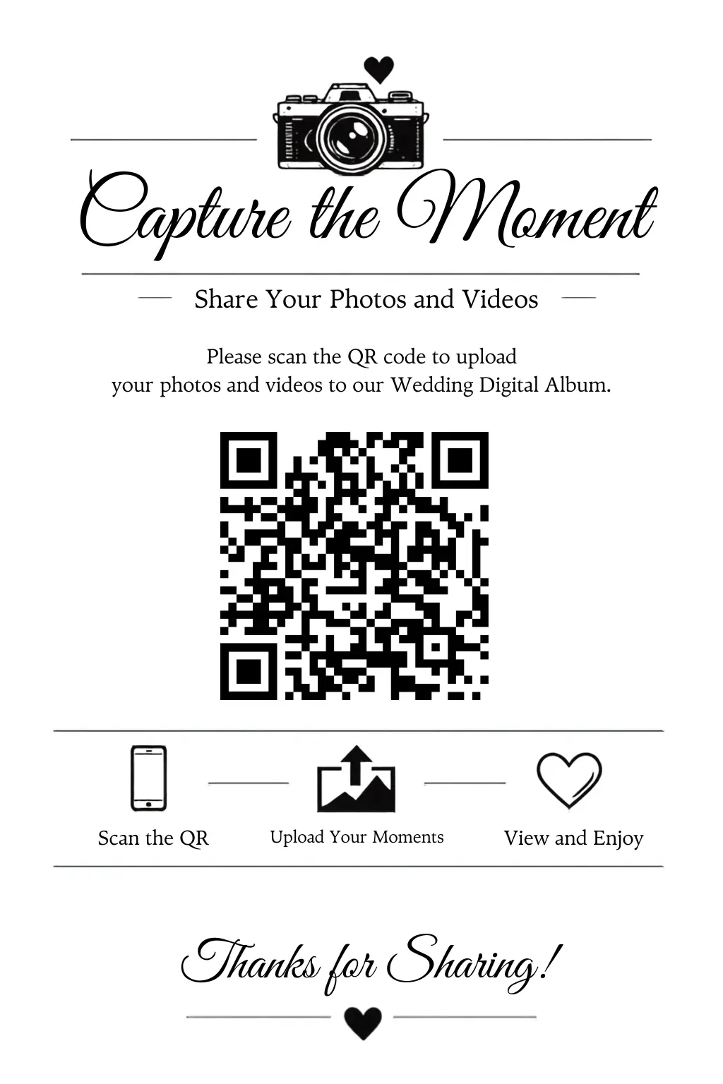 Capture the Moment - Wedding Digital Album